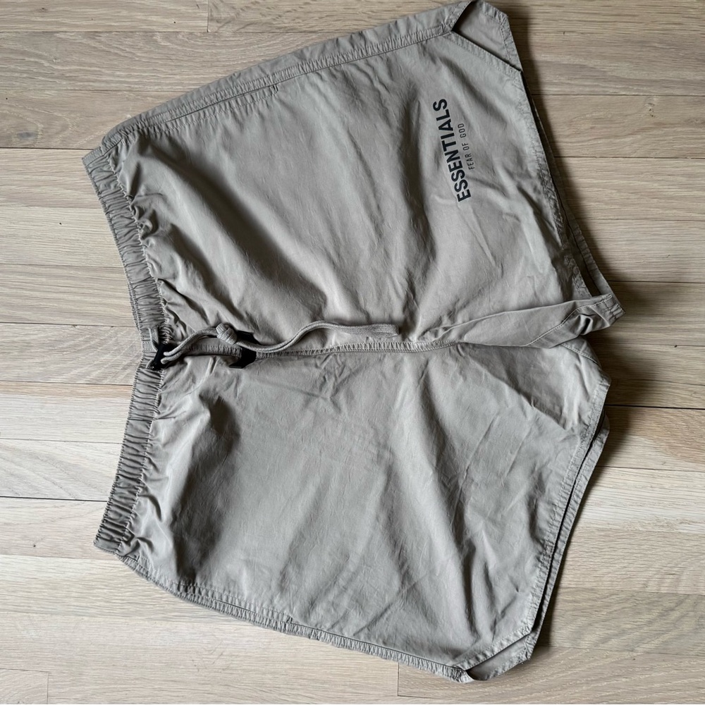 Fear of God Essentials Athletic Shorts in Gray